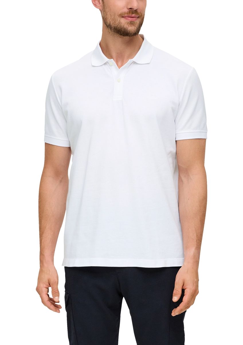 Klassisches Kurzarm-Poloshirt aus Baumwolle