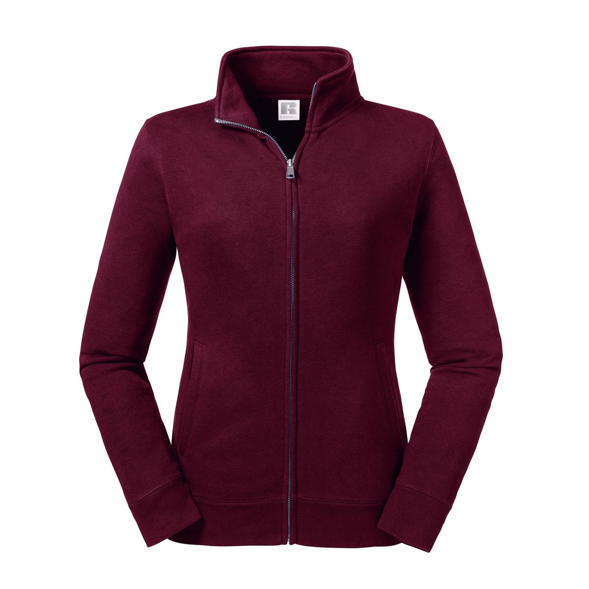 Gefütterte Sweatjacke mit Reißverschluss