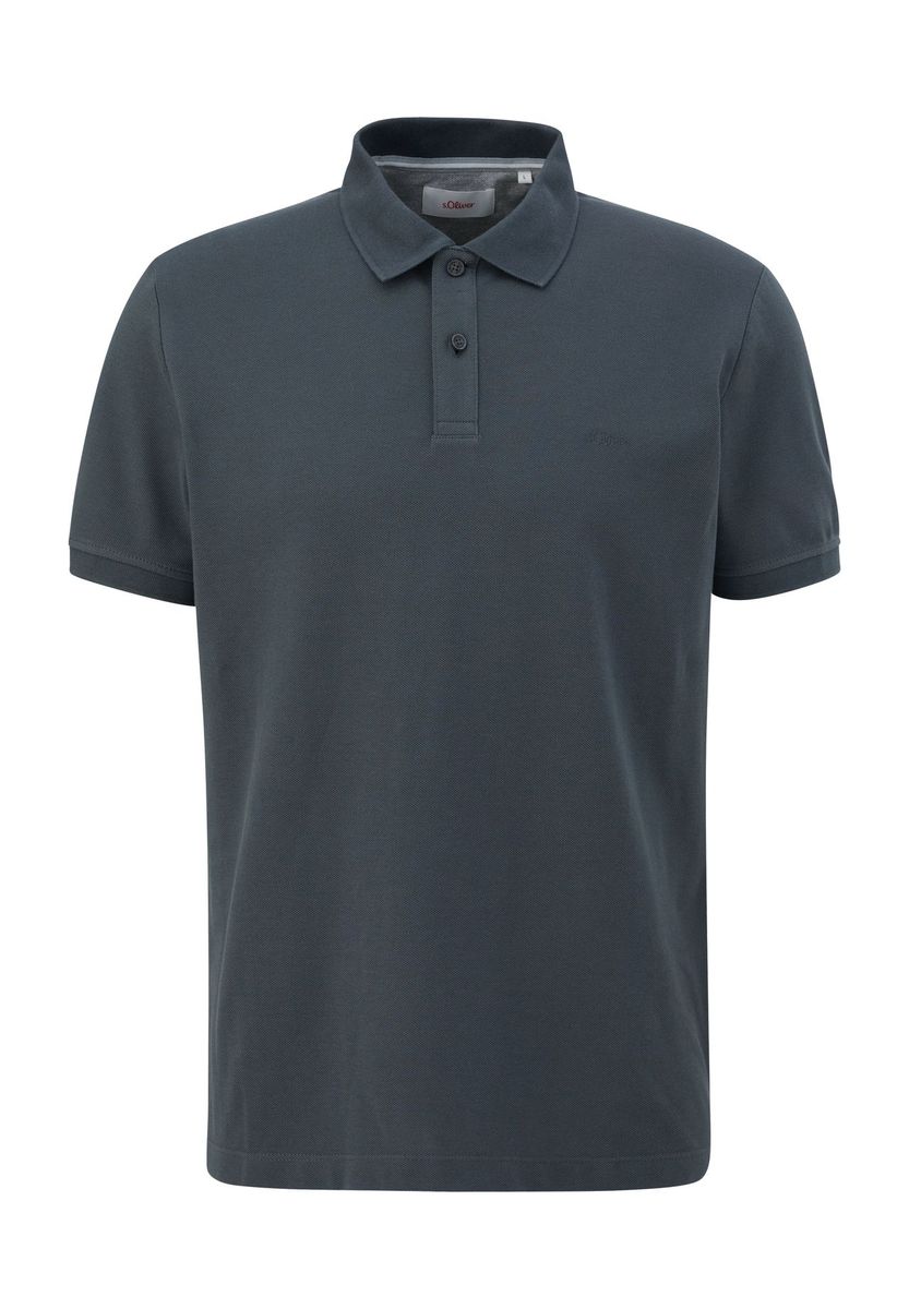 Klassisches einfarbiges Poloshirt