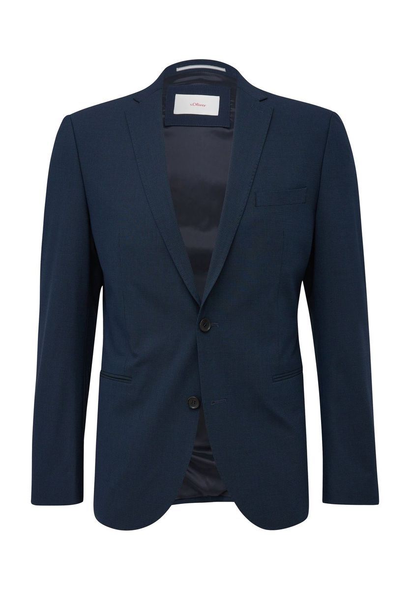 Slim Fit Zweiknopf-Blazer