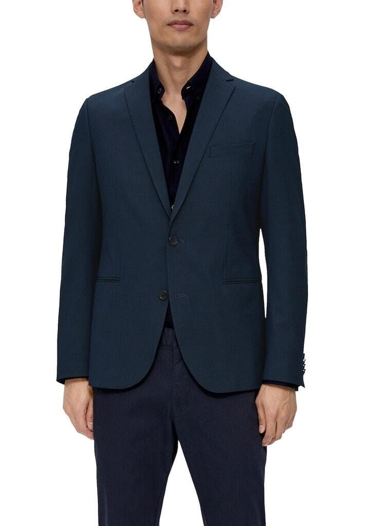 Slim Fit Zweiknopf-Blazer