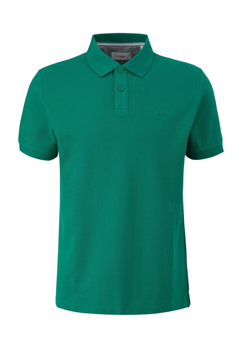 Klassisches einfarbiges Poloshirt