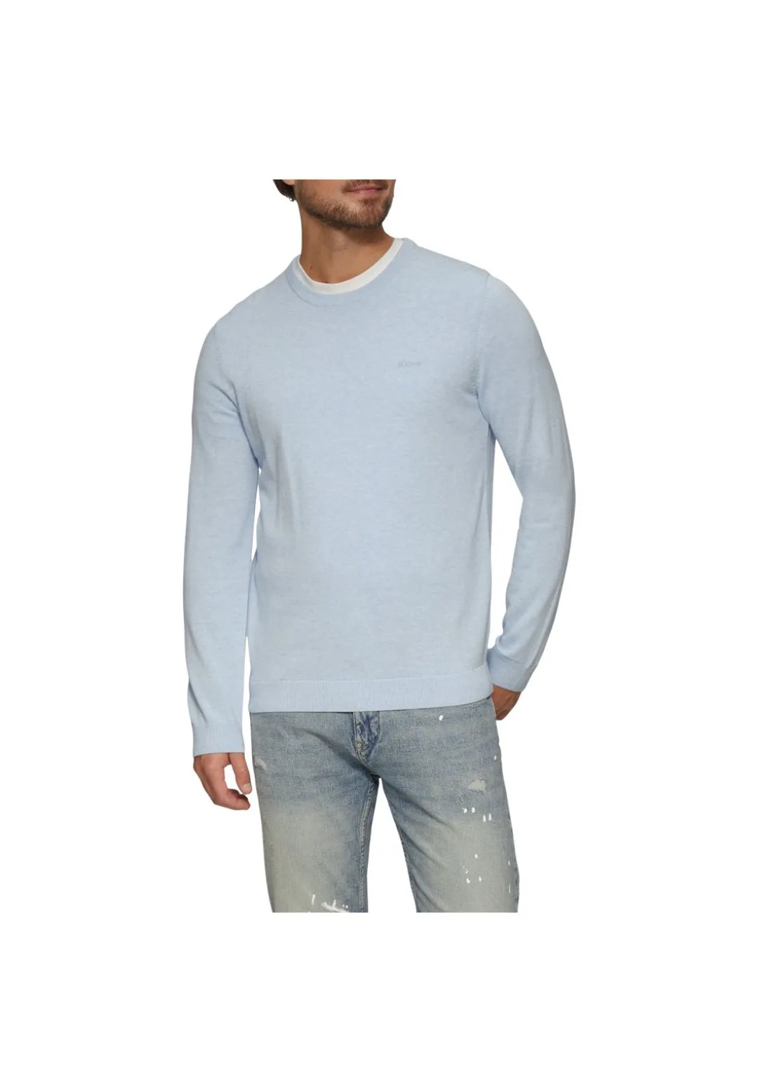 Klassischer Baumwoll-Strickpullover