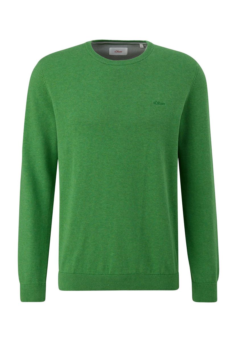 Klassischer Baumwoll-Strickpullover