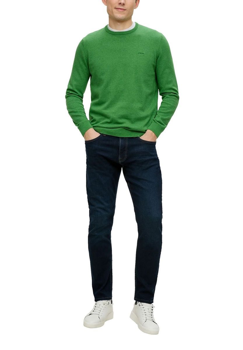 Klassischer Baumwoll-Strickpullover