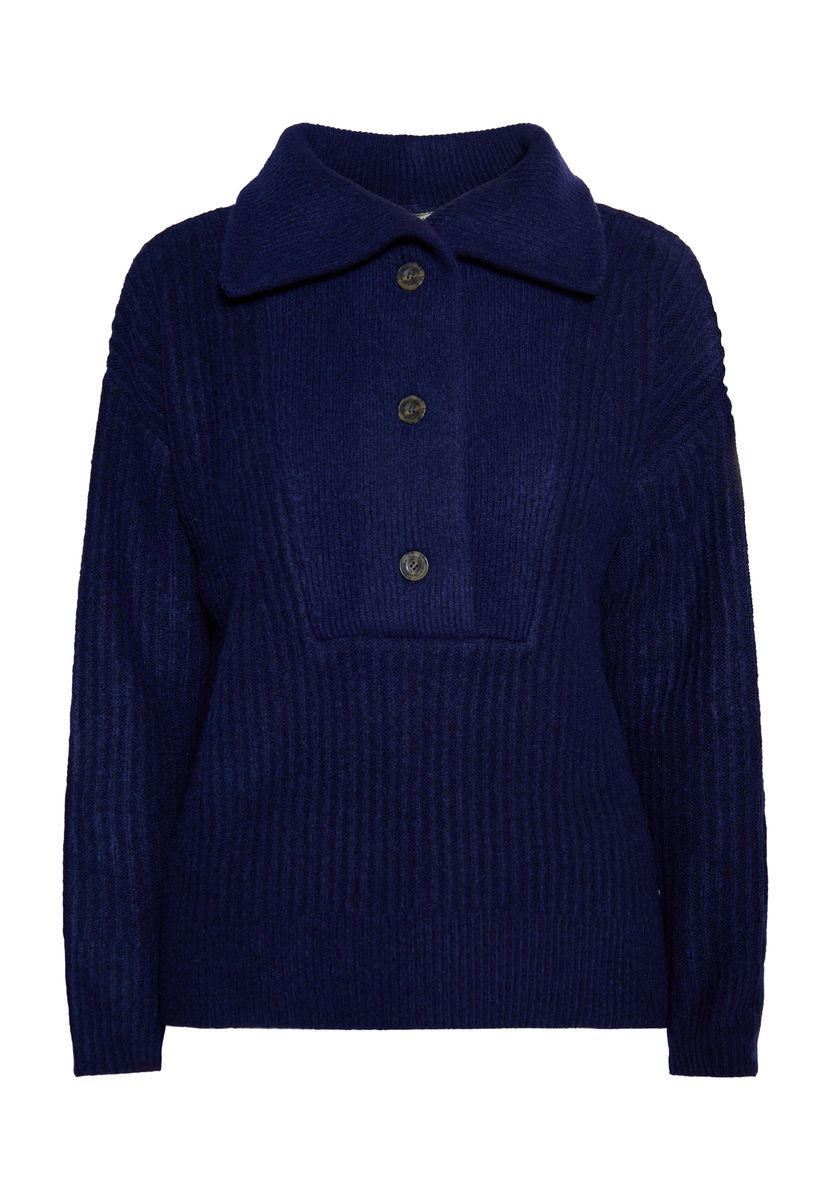 Rippstrick Troyer-Pullover