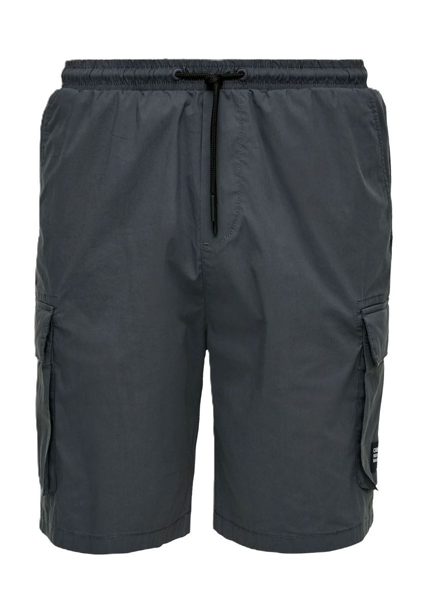 Herren Relaxed Fit Cargo Bermuda Shorts