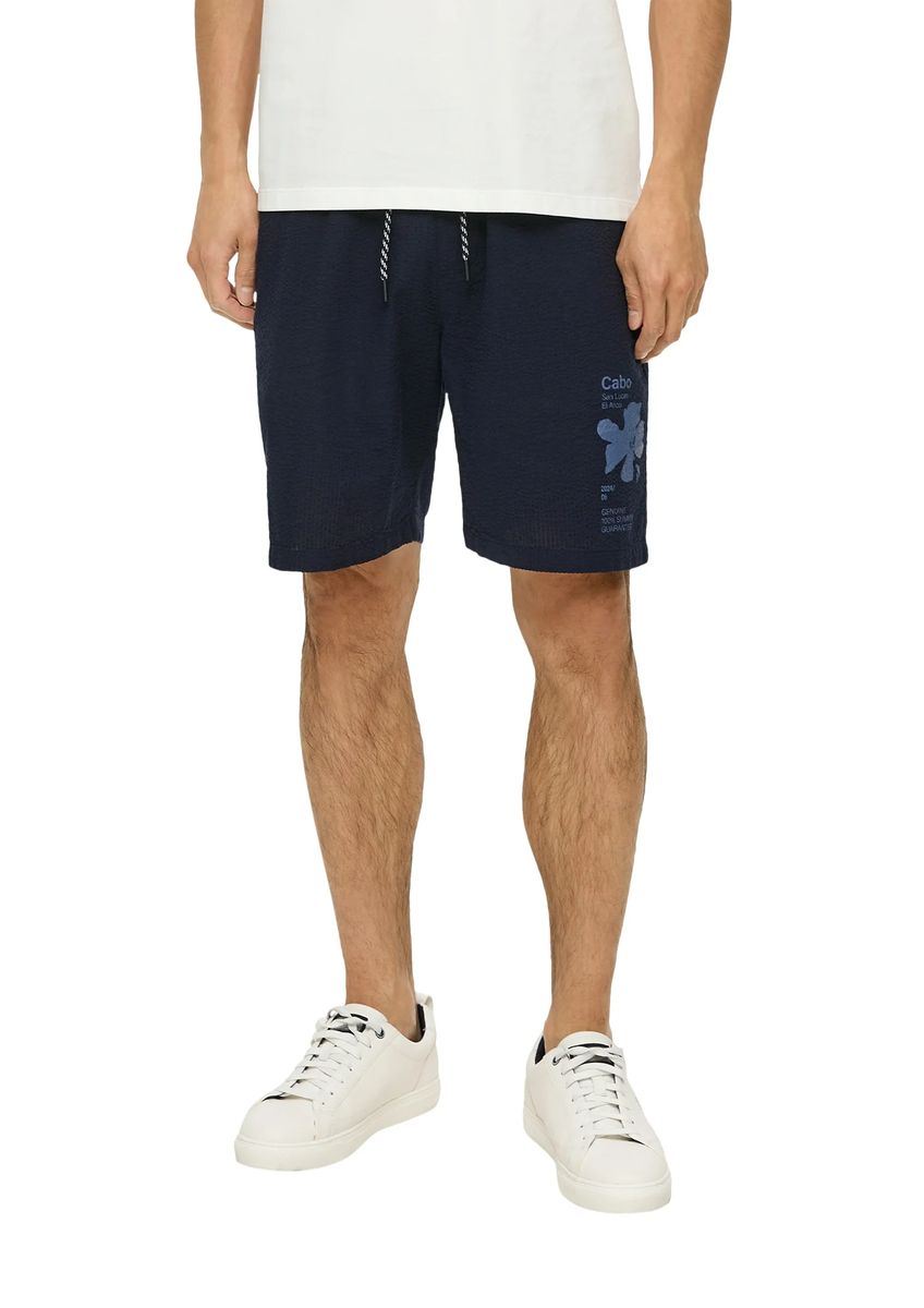 Herren Bermuda Shorts mit Streifenmuster