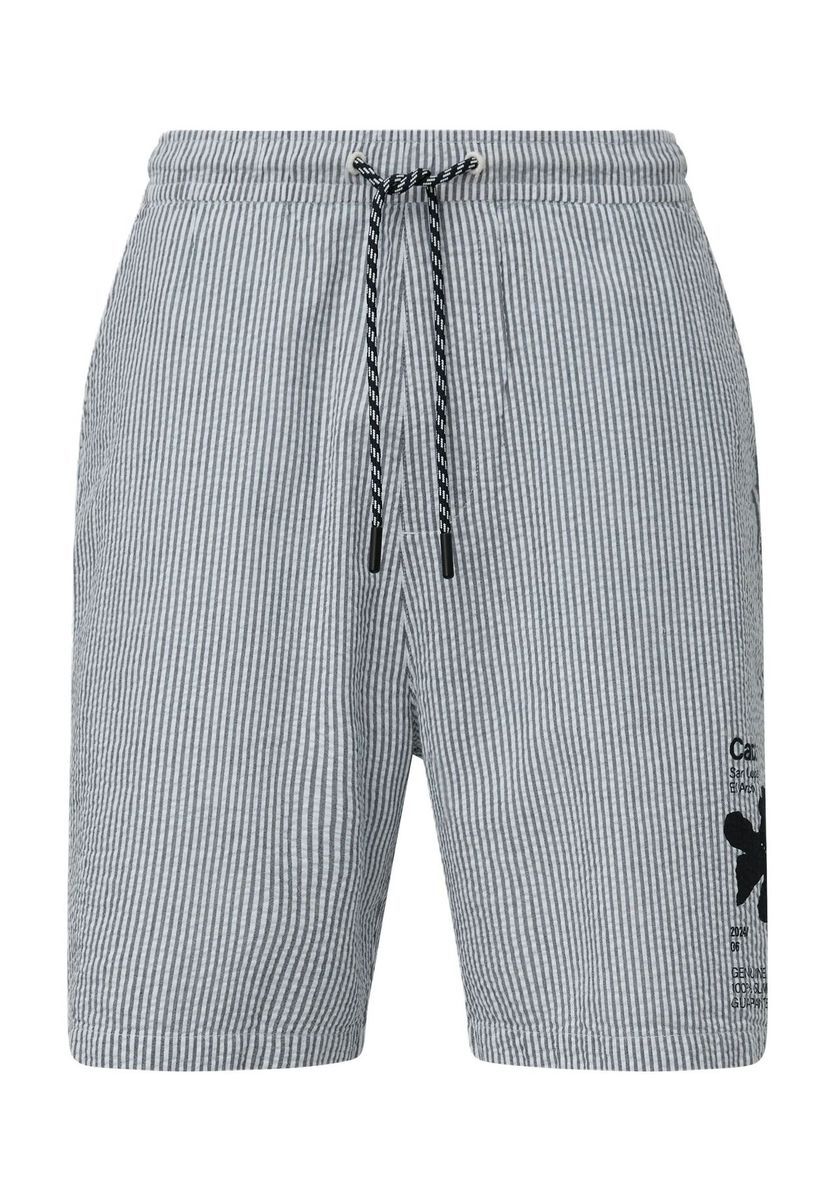 Herren Bermuda Shorts mit Streifenmuster