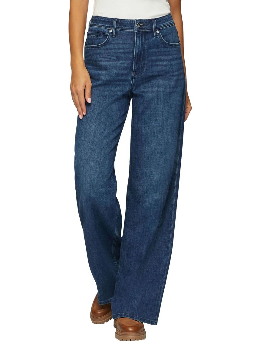 Weitgeschnittene High-Waist Jeans
