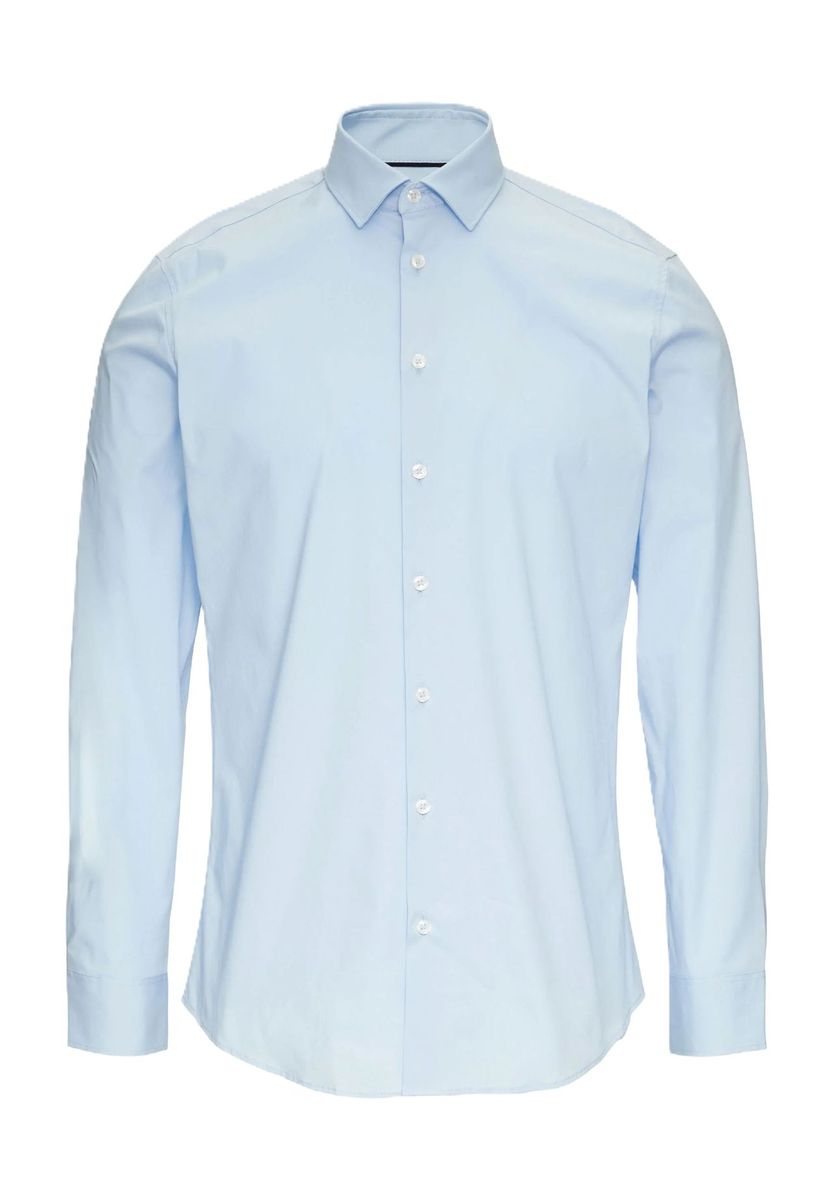 s.Oliver BLACK LABEL Business-Hemd, Tailored-Fit, Kent-Kragen, für Herren, blau, 38