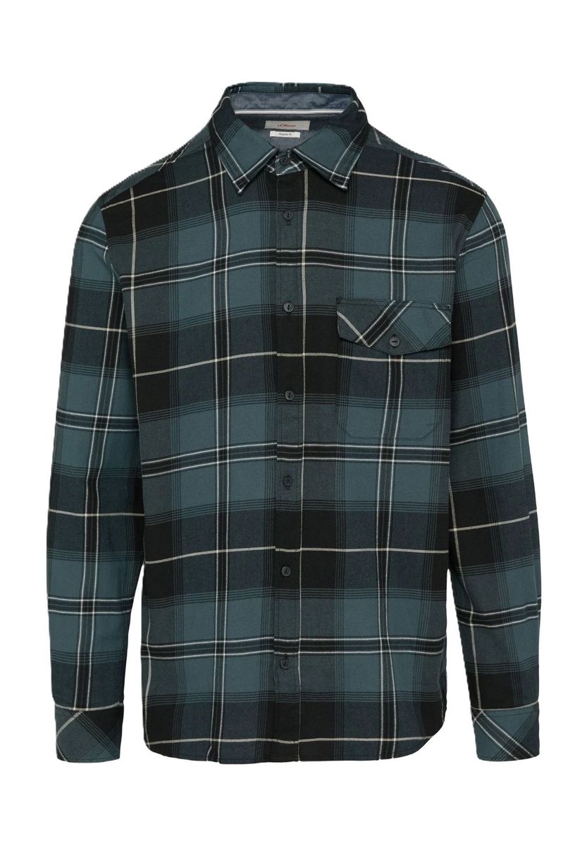 Klassisches Flanellhemd mit Karomuster für Herren