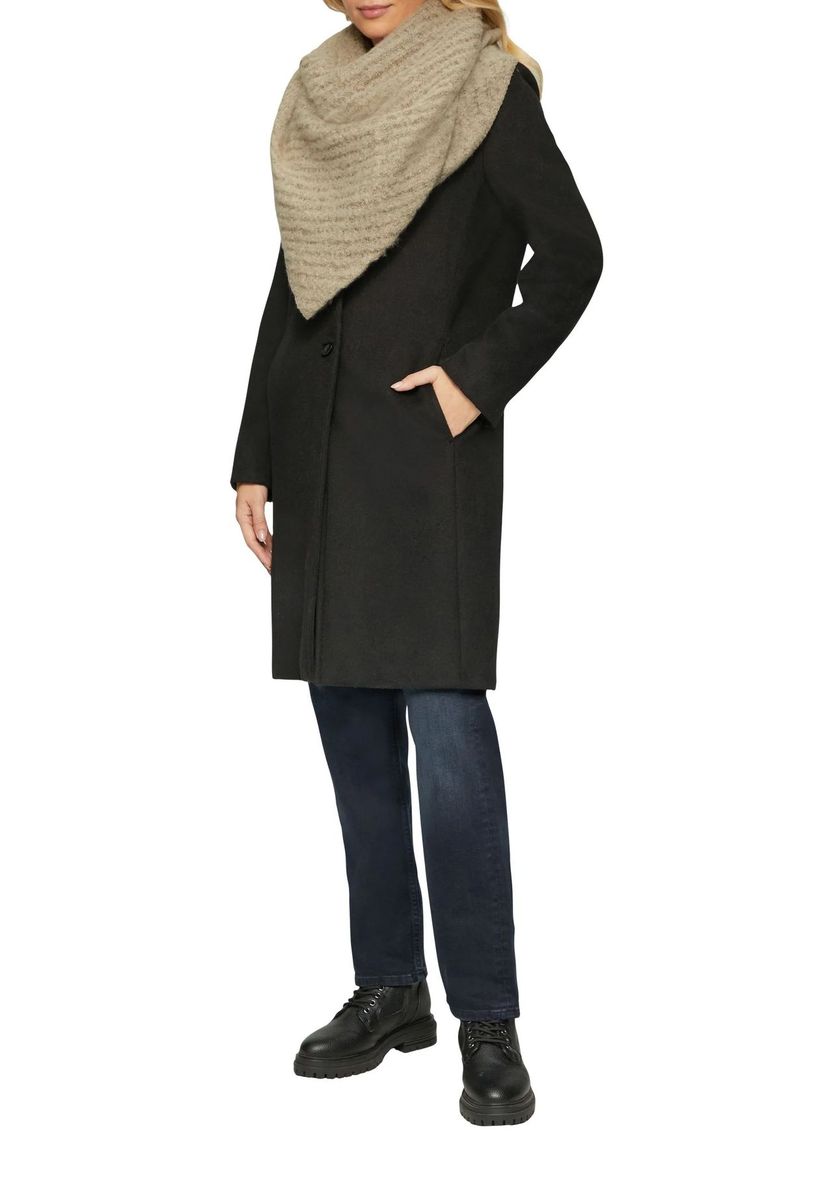 Neutraler Strick Dreieck Schal