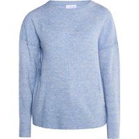 Minimalistischer Melange-Strickpullover