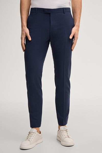 Joop! Blayr Slim-Fit Anzughose in Dunkelblau meliert