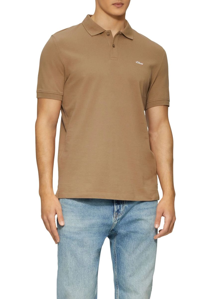 Klassisches Baumwoll-Poloshirt
