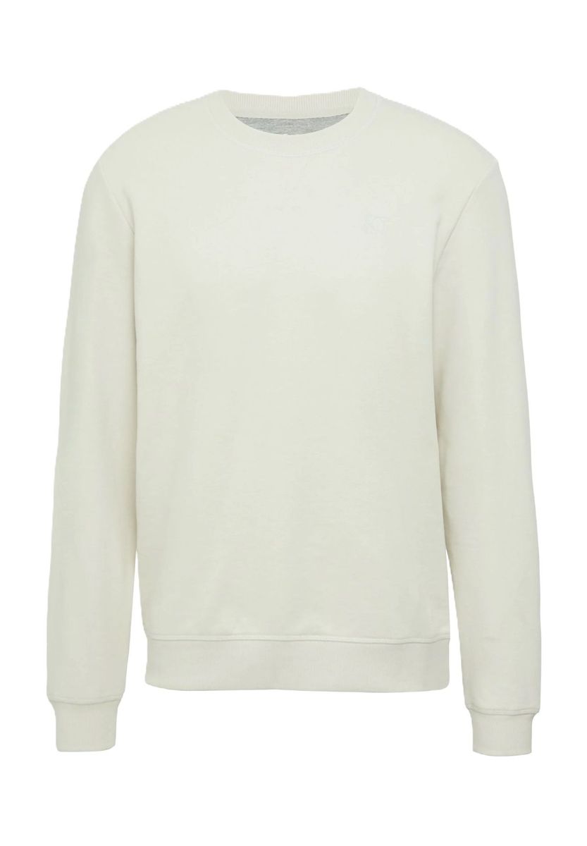 Herren Rundhals Baumwollmischung Sweatshirt