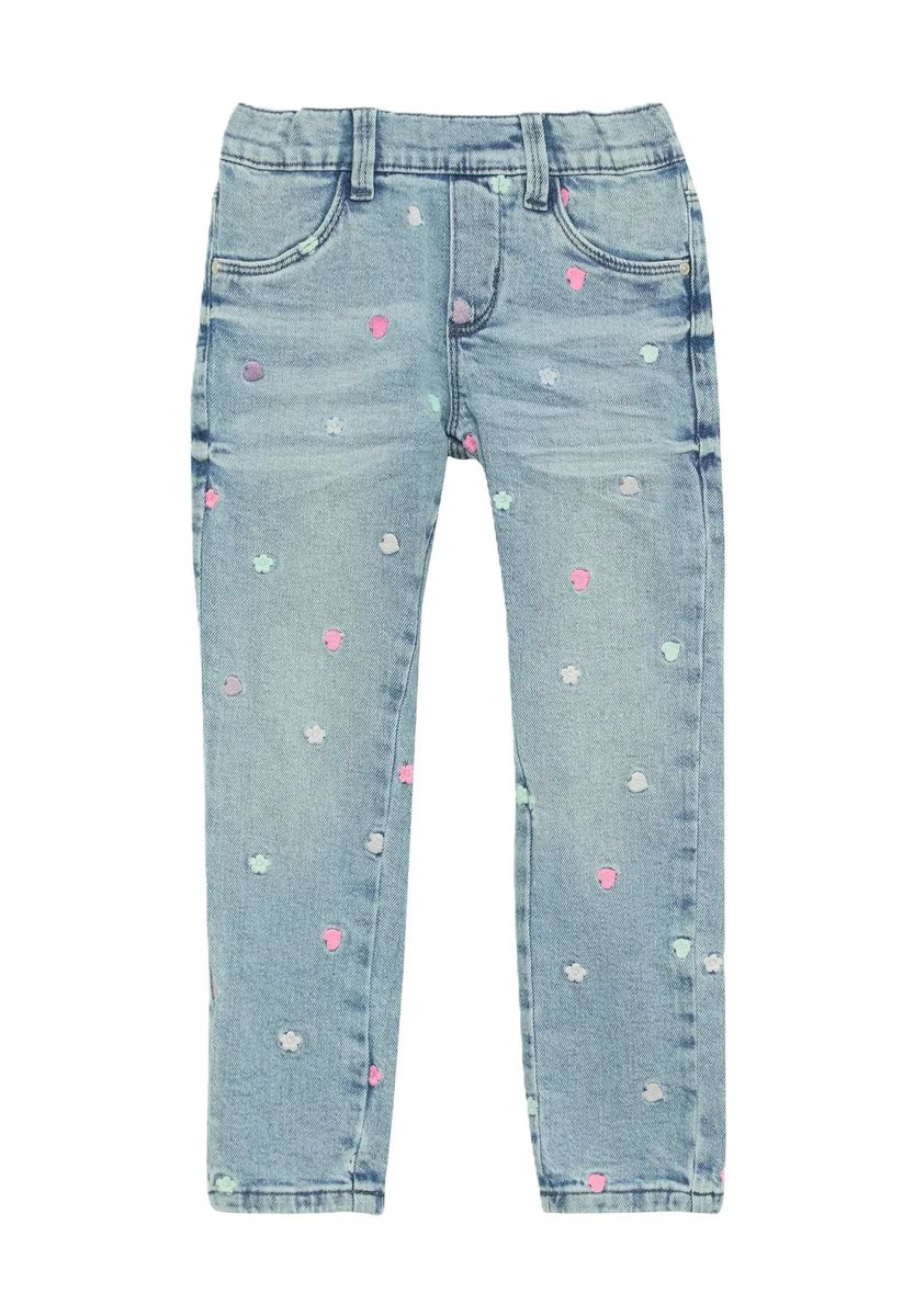 s.Oliver Jeanshose, Stickerei, für Kinder, blau, 92