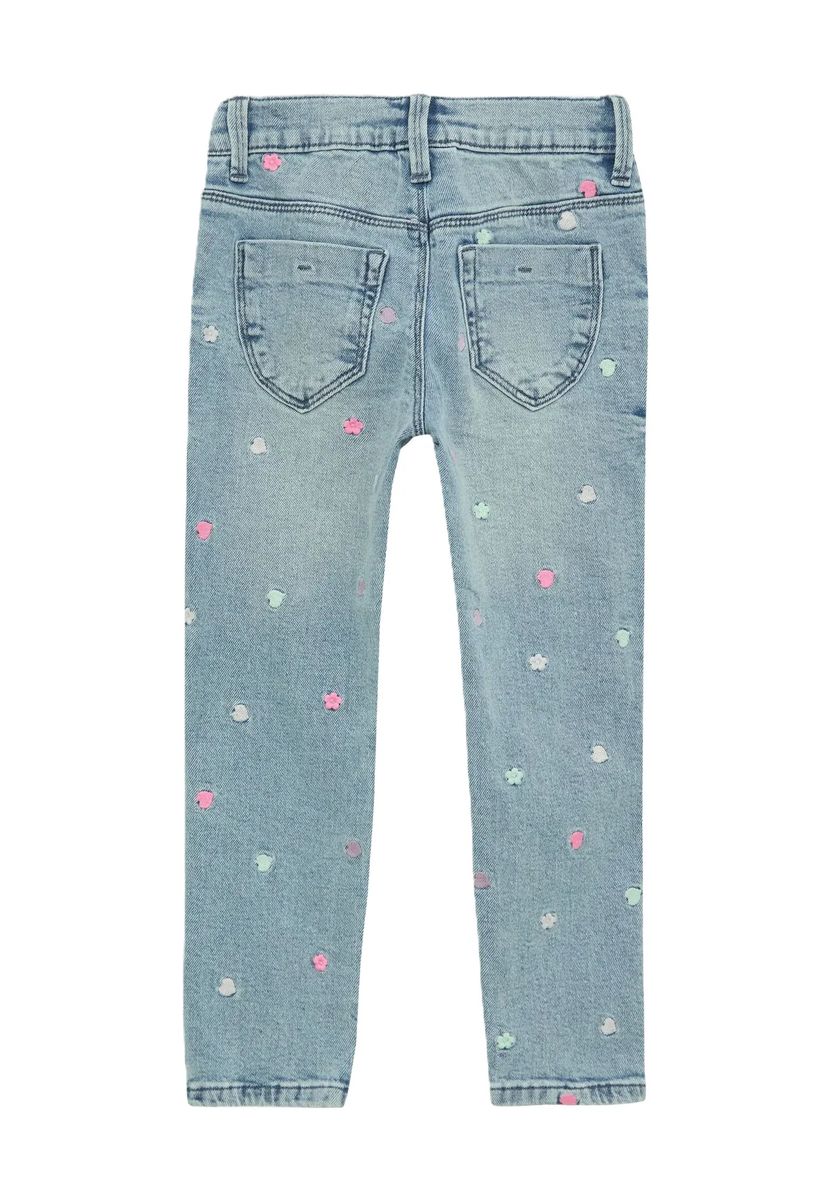 s.Oliver Jeanshose, Stickerei, für Kinder, blau, 92