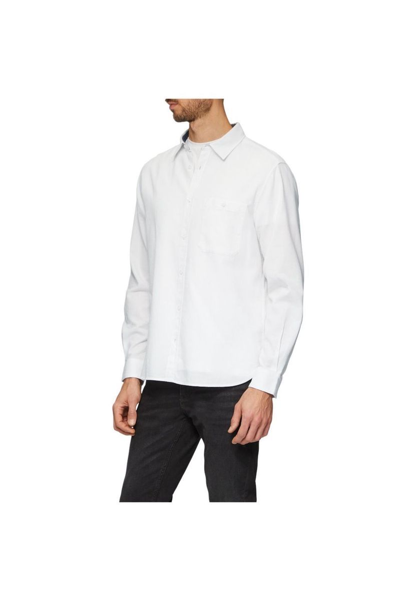 Klassisches Regular-Fit Baumwoll-Popeline-Hemd