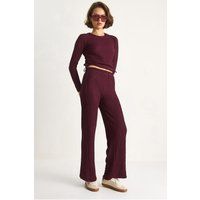 Strukturiertes Slim-Fit Koordinaten-Set