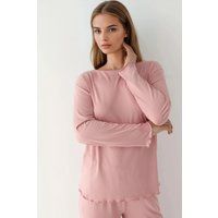 Gemütliches Strick-Loungewear-Set mit Langarm