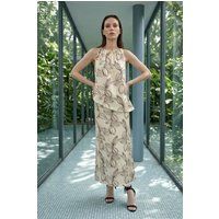 Zweiteiliges Lyocell-Set mit Blumenmuster