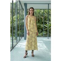 Lyocell-Zweiteiler mit botanischem Print