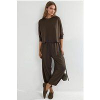 Langarm-Set aus Modal-Strick