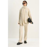 Oversize Rippstrick-Loungewear-Set
