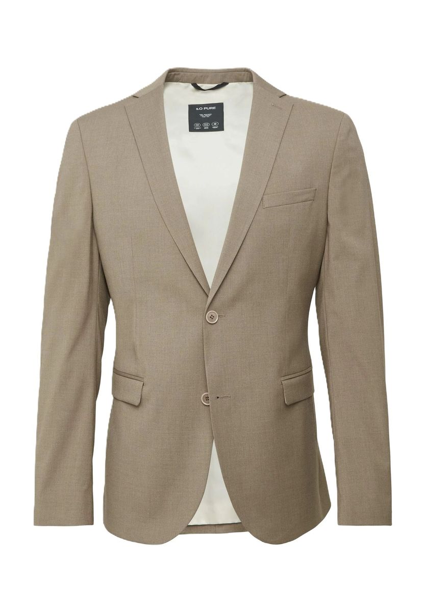 Herren Blazer Braun in taillierter Passform
