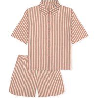 Klassisches gestreiftes Kurz-Pyjama-Set