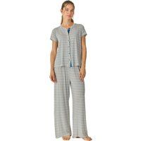 Pyjama-Set mit geometrischem Muster