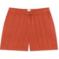 Strukturierte Seersucker Lounge-Shorts