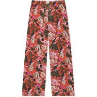 Loungehose mit tropischem Print