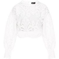 Elegante Guipure-Spitzenbluse