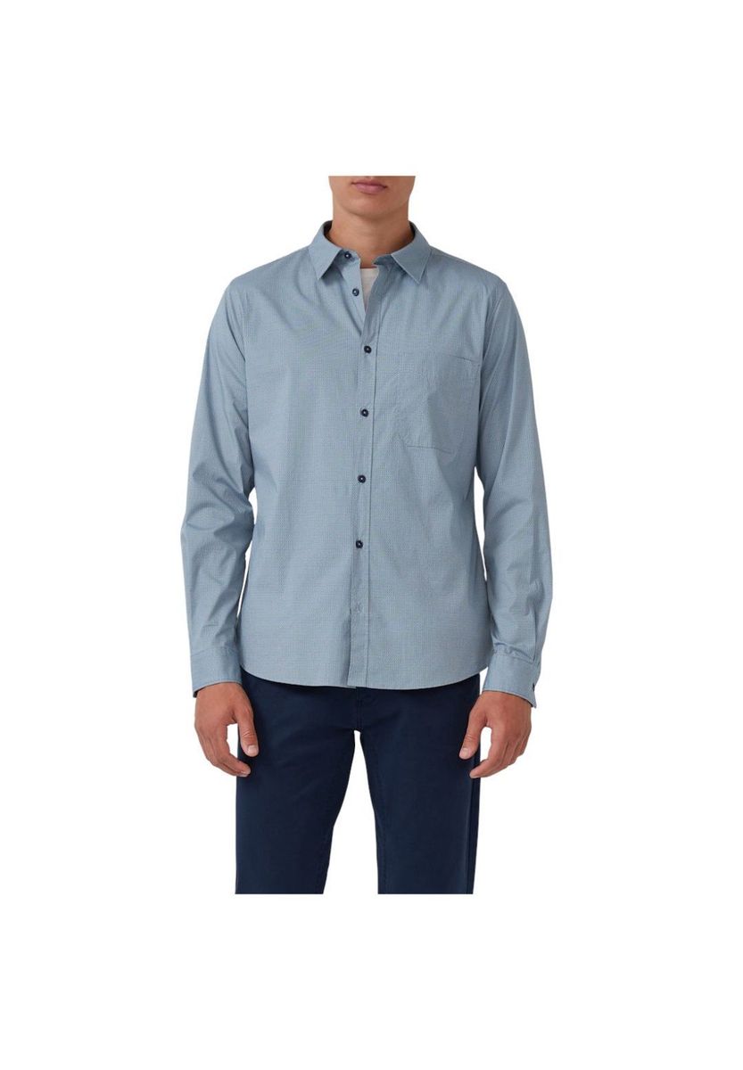 Herren Slim Fit Langarmhemd