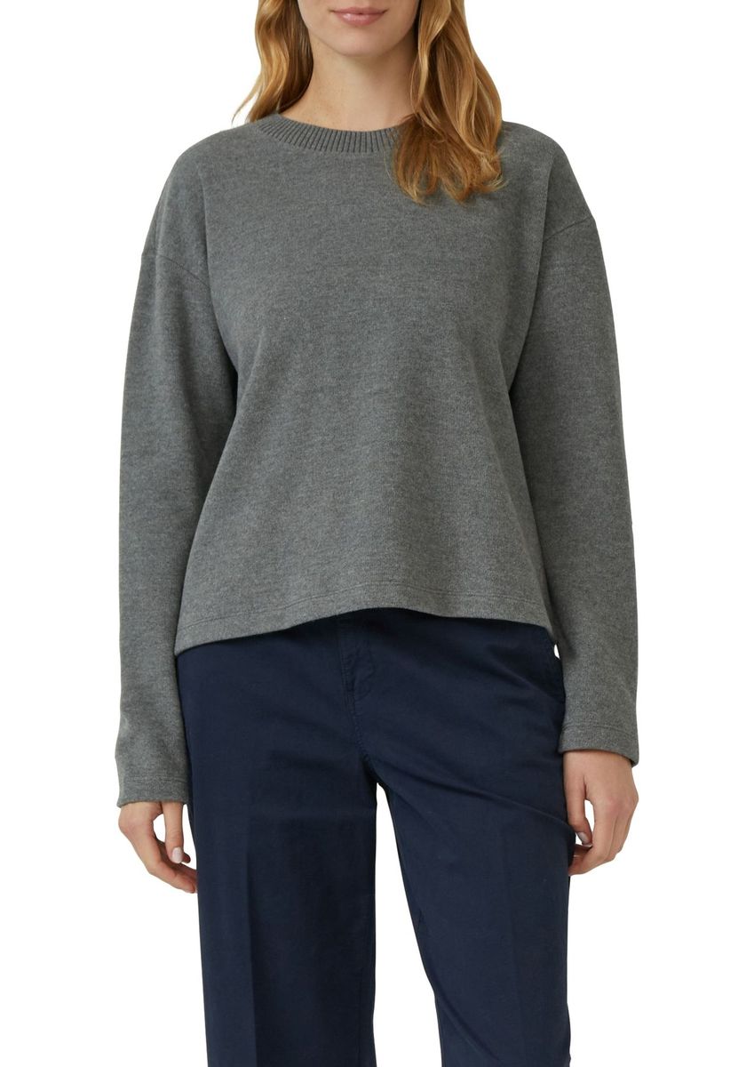 Sweatshirt mit Rundhalsausschnitt und Relaxed Fit