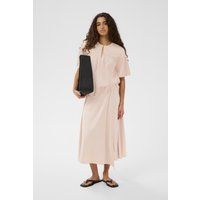 Baggy-Fit Bluse mit Schlüssellochausschnitt