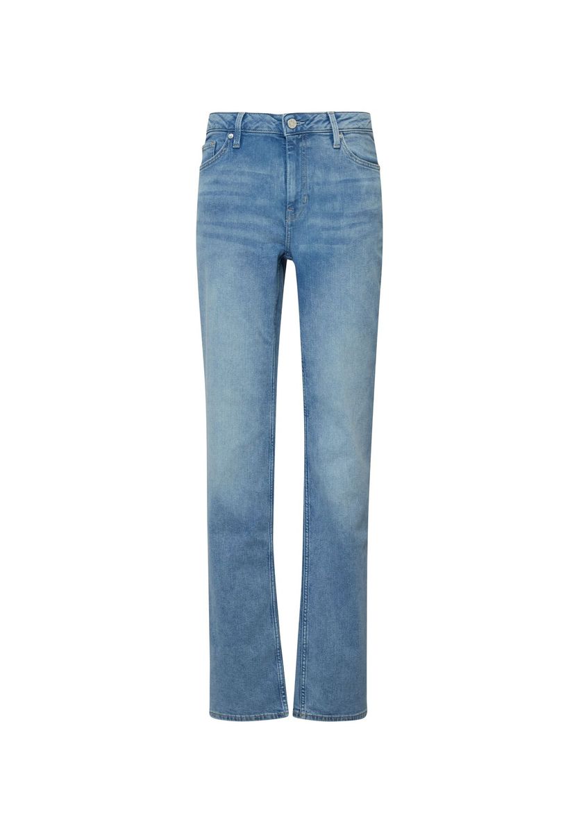 Gerades Bein Jeans mit mittlerer Leibhöhe