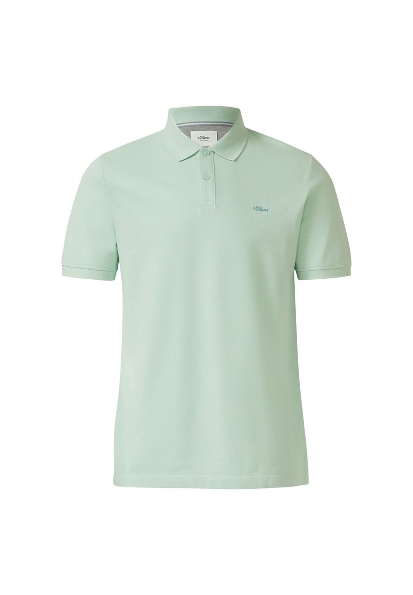 Klassisches Baumwoll-Piqué-Poloshirt