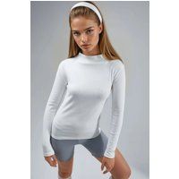 Schlankes Funnel Neck Top