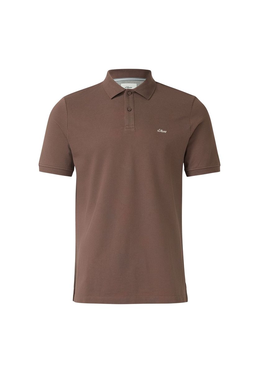 Klassisches Piqué Poloshirt aus Baumwolle