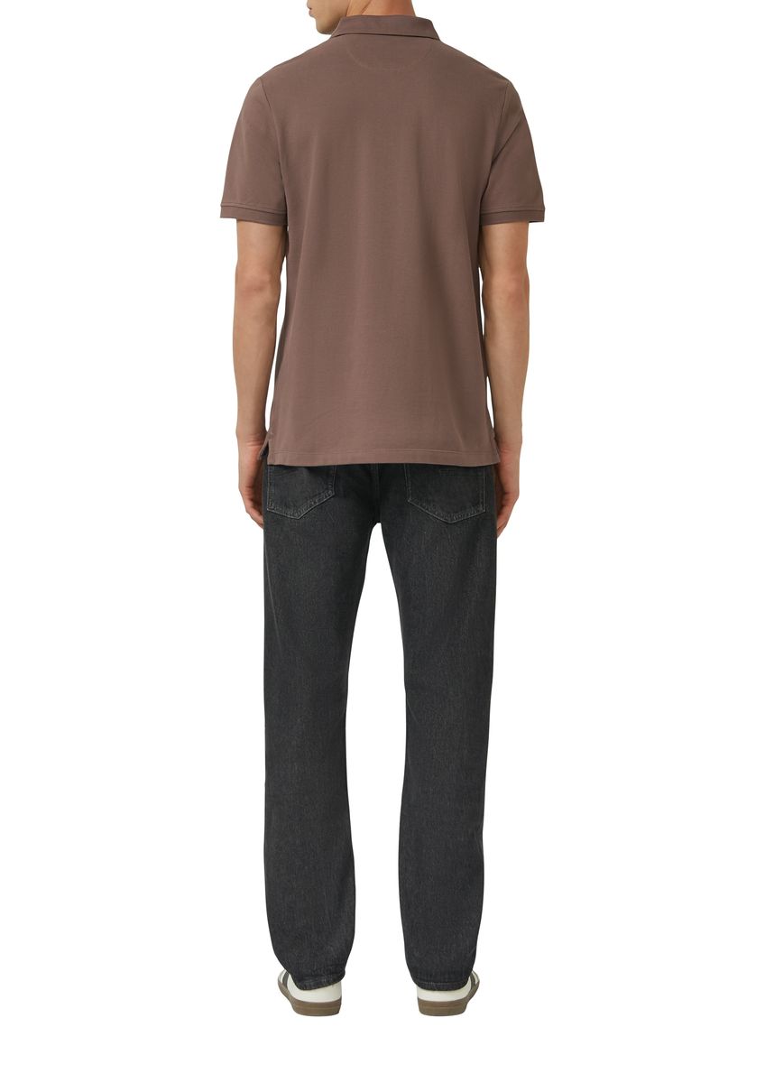 Klassisches Piqué Poloshirt aus Baumwolle