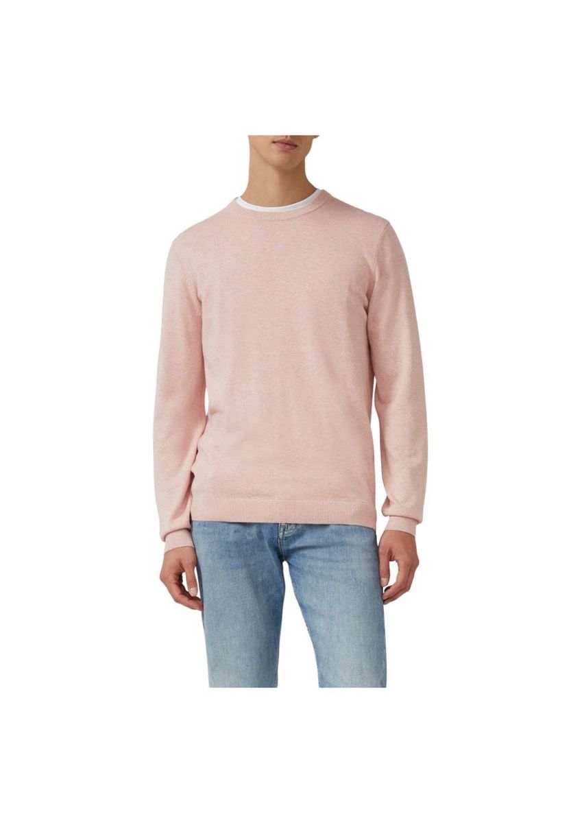 Herren Baumwollpullover mit Rundhalsausschnitt