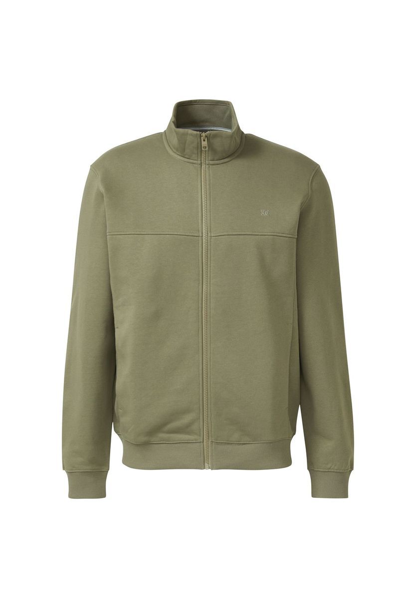 Herren Sweatshirt mit Stehkragen und Reißverschluss