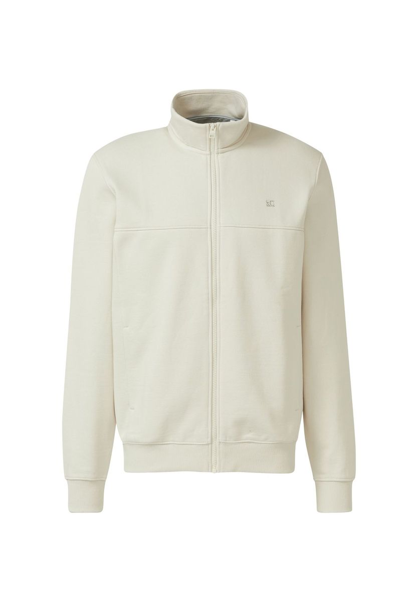 Herren Sweatshirt mit Stehkragen und Reißverschluss