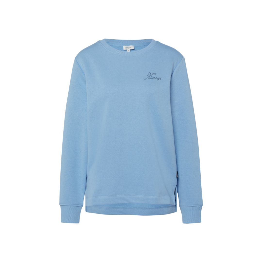 Lässiges Rundhals-Sweatshirt