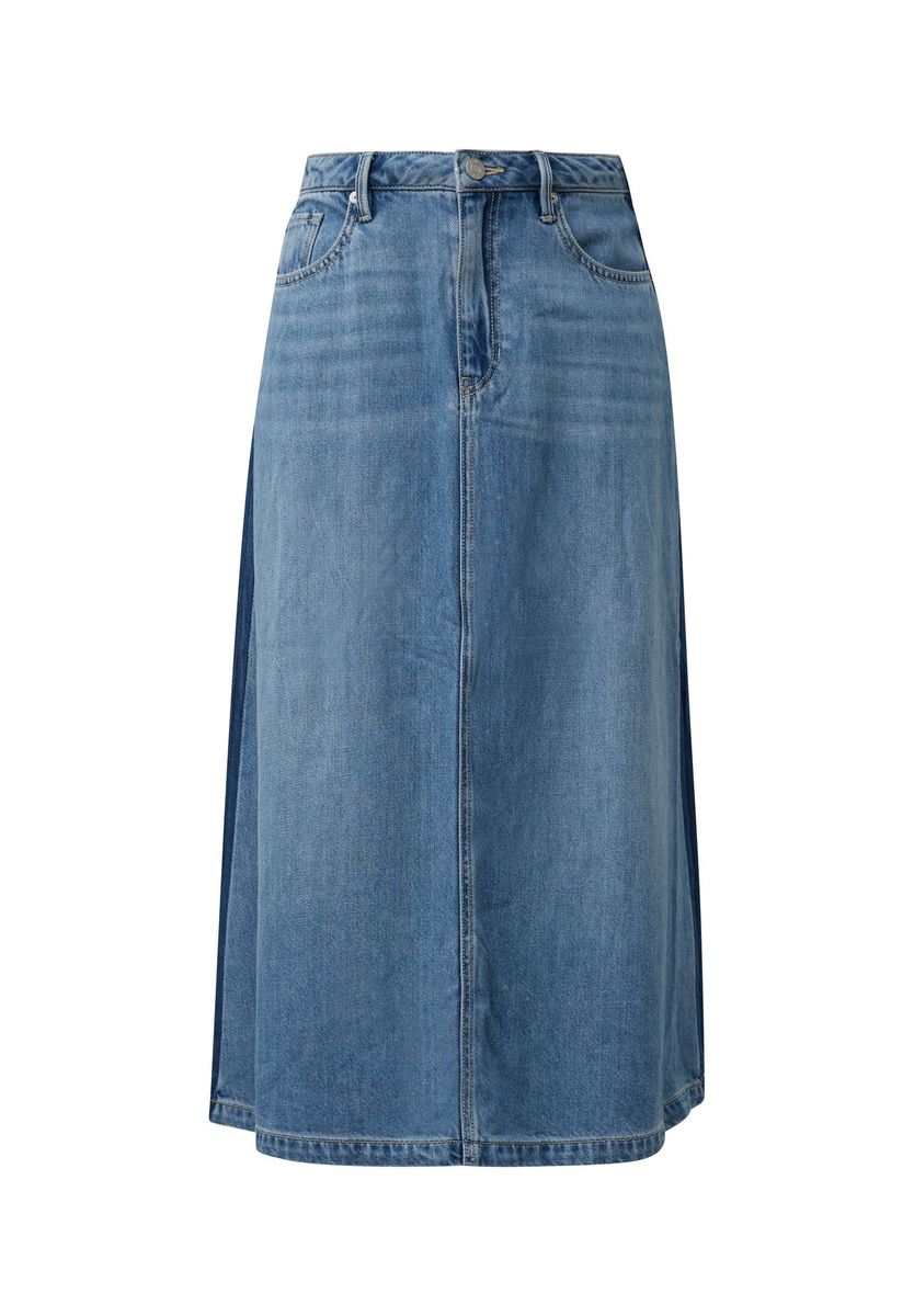 A-Linien Midi Jeansrock