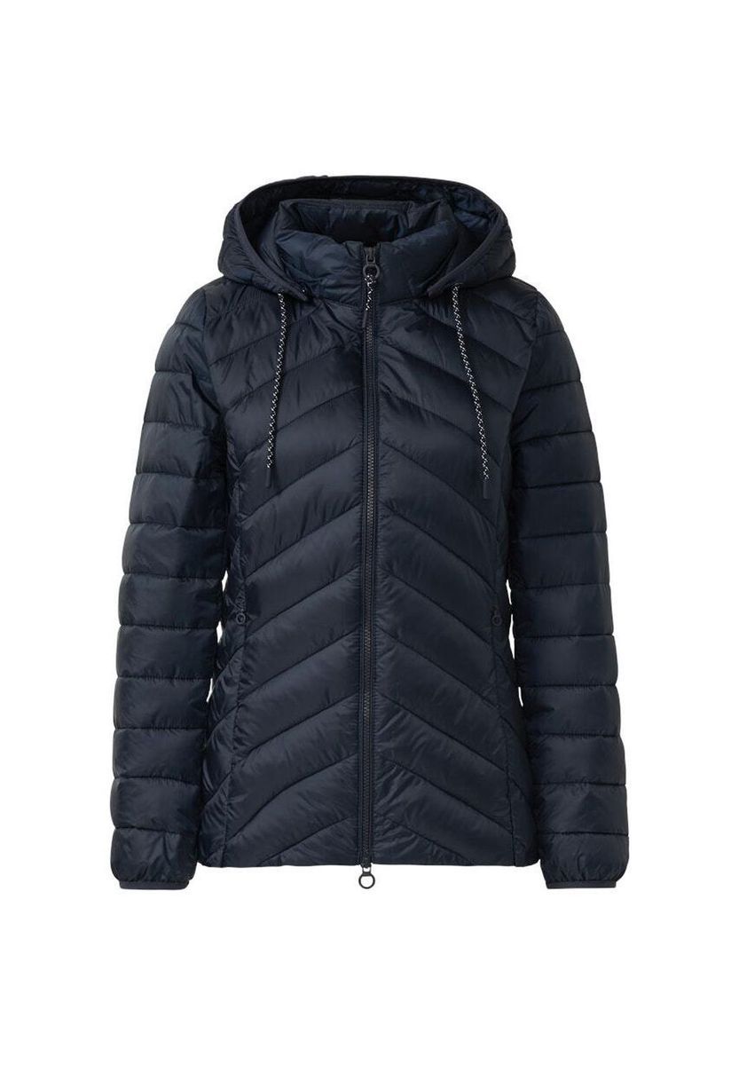 Gesteppte Kapuzenjacke